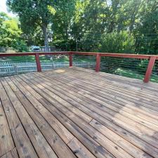 Asheville, NC Deck Staining Project 2