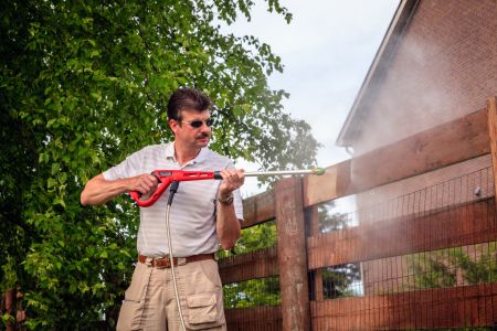 Black mountain pressure washing