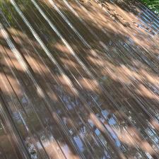 Metal Roof Cleaning on Garden Terrace in Asheville, NC