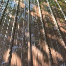 Metal Roof Cleaning on Garden Terrace in Asheville, NC 2