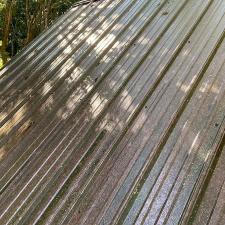 Metal Roof Cleaning on Garden Terrace in Asheville, NC 4