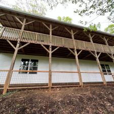 Deck Staining Asheville NC 1