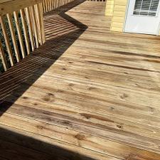 Deck Cleaning on Canaan Dr. in Candler, NC