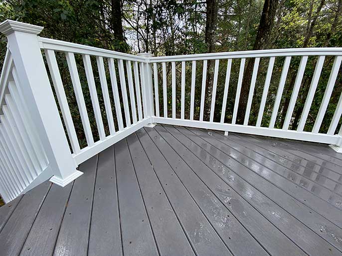 Composite deck cleaning asheville nc
