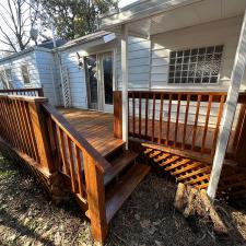 Asheville nc deck staining 01