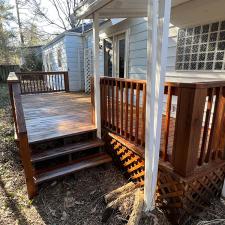 Asheville nc deck staining 02