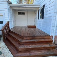 Asheville nc deck staining 07