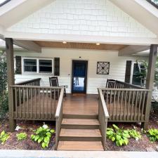 Deck Fence Staining Rebuild 7