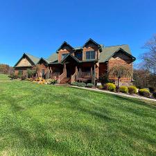 Log Siding House Wash in Candler, NC