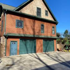 Log Siding House Wash in Candler, NC 2