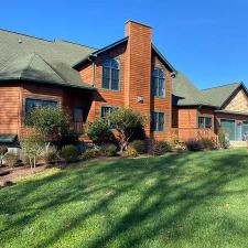 Log Siding House Wash in Candler, NC 4