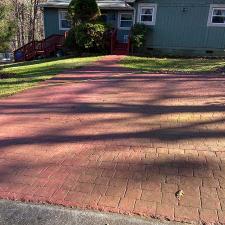 Painted Brick Driveway Pressure Washing in Fletcher, NC 0