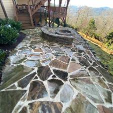 Stone Patio Pressure Washing in Mills River, NC 0
