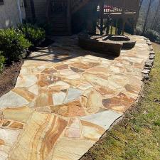 Stone Patio Pressure Washing in Mills River, NC 1