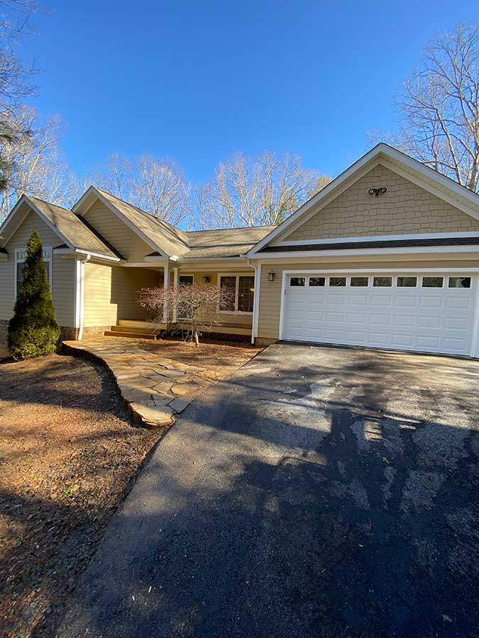 Pressure Washing Project in Ashville NC