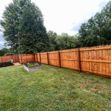 Fence staining asheville 2