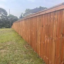 Fence Staining in Hendersonville, NC