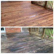 Ashville deck cleaning